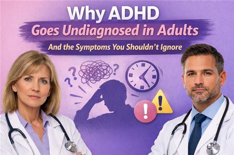 Could You Have Undiagnosed ADHD? Missed signs and symptoms of adult ADHD explained by psychiatrists
