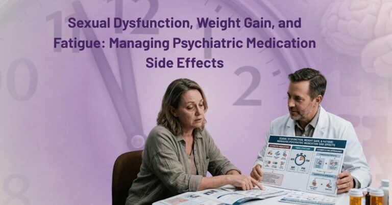 Sexual Dysfunction, Weight Gain, and Fatigue: Managing Psychiatric Medication Side Effects